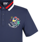 Castelbajac Men's Hope Short-Sleeve Collared T-Shirt - Navy