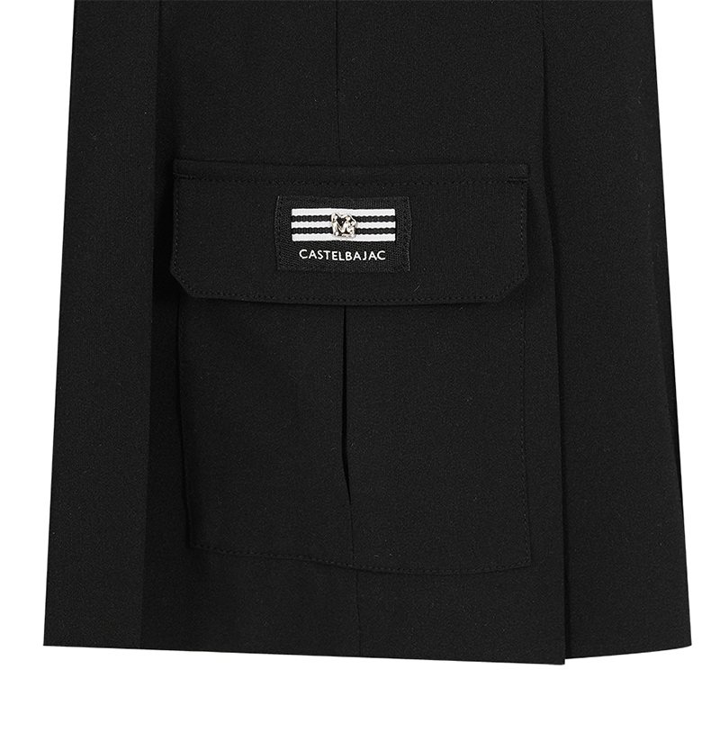 Castelbajac Women's One-Pocket Pleated Culotte - 2 Colors
