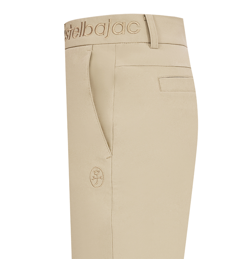 Castelbajac Men's Waist Embroidered Spandex Pants - 3 Colors