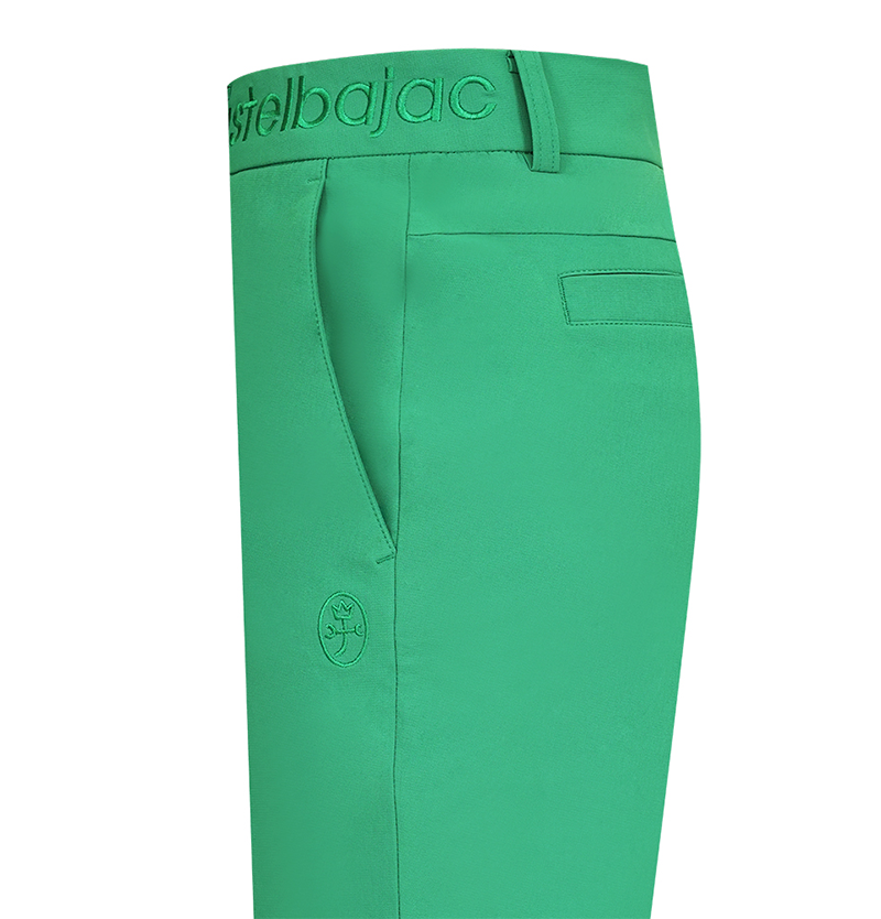 Castelbajac Men's Waist Embroidered Spandex Pants - 3 Colors