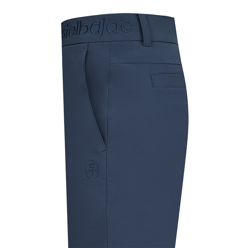 Castelbajac Men's Waist Embroidered Spandex Pants - 3 Colors