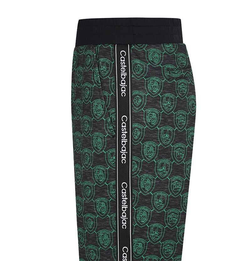 Castelbajac Men's JQD Print Training Pants - Green