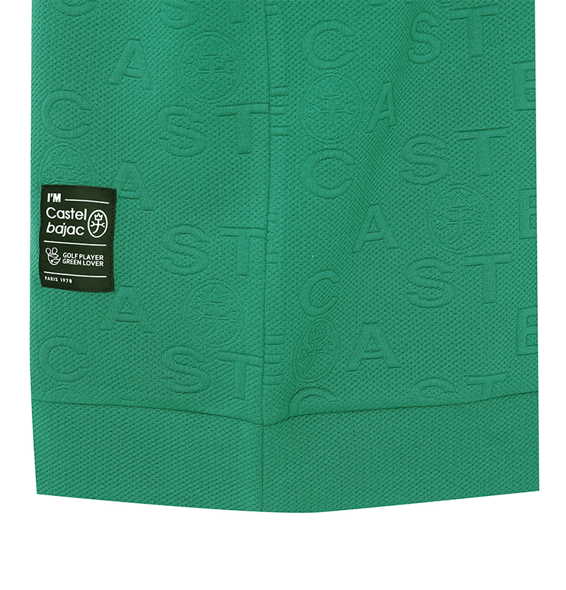 Castelbajac Men's Egg Blazon Logo Embossed JQD MTM - Green
