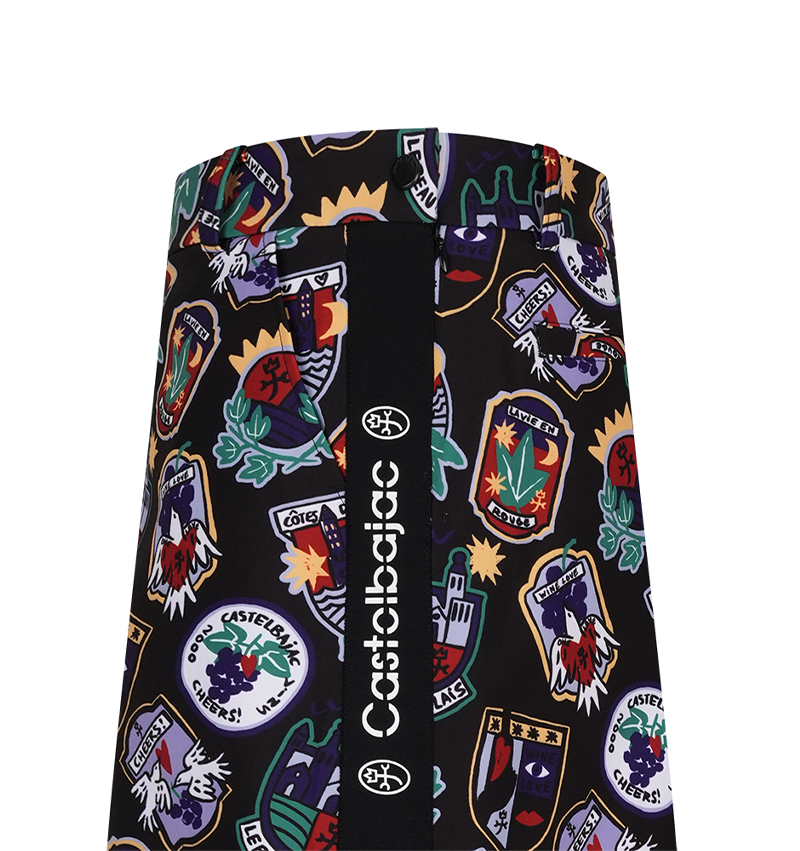 Castelbajac Women's Full-Length Pattern Culottes - Mix