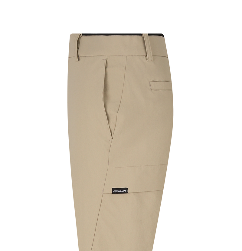 Castelbajac Men's Cargo Pocket Standard Fit Pants - Beige