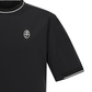 Castelbajac Men's Woven Short-Sleeve T-Shirt - Black