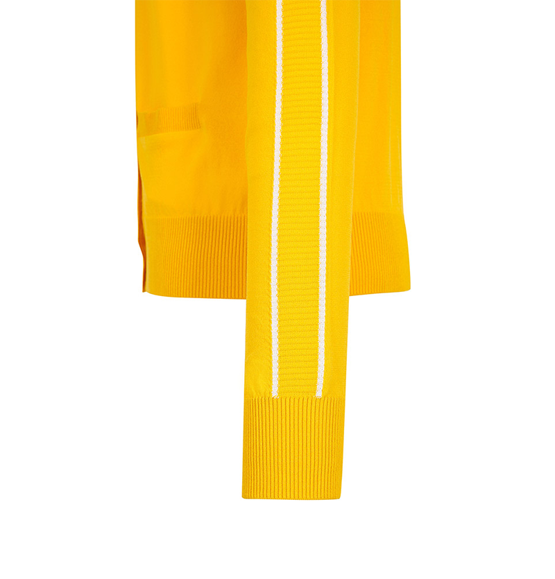 Castelbajac Women's Round Neck Button Cardigan - Yellow
