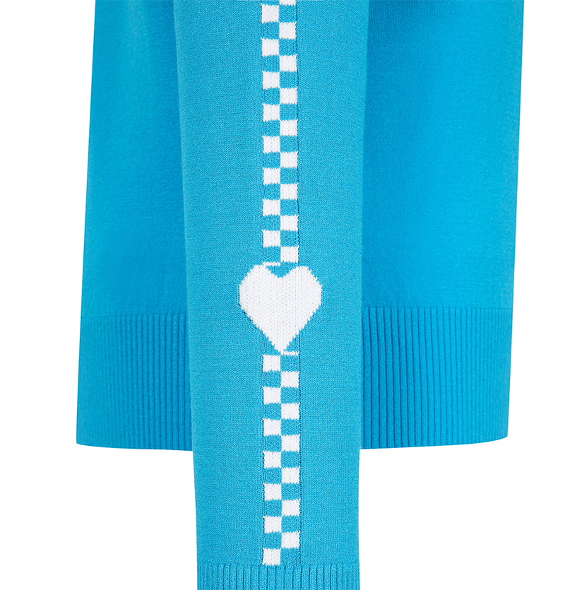 Castelbajac Women's Eri Half-Zip Sweater - Blue