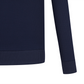 Castelbajac Men's High-Neck Half-Zip T-Shirt in Textured Fabric - Navy