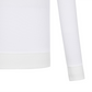 Castelbajac Men's High-Neck Half-Zip T-Shirt in Textured Fabric - White