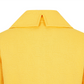 Castelbajac Women's Big Collar Jacquard T-Shirt - Yellow