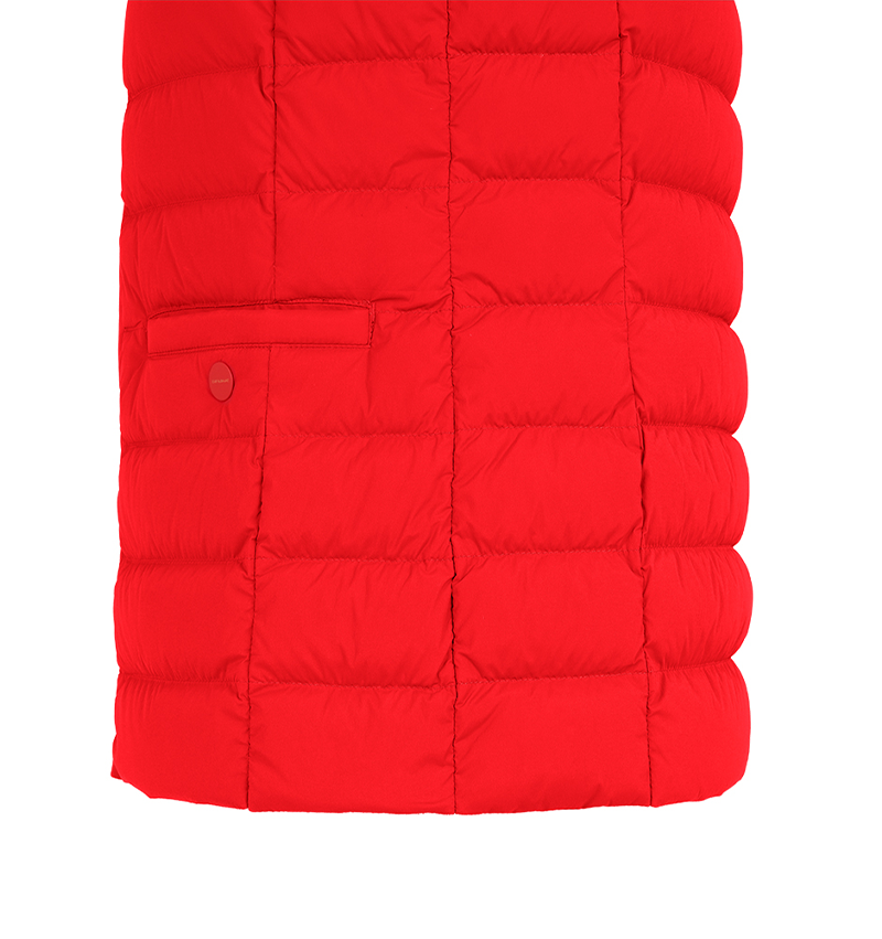 Castelbajac Women's Lightweight Duck Down Padded Jumper - Red