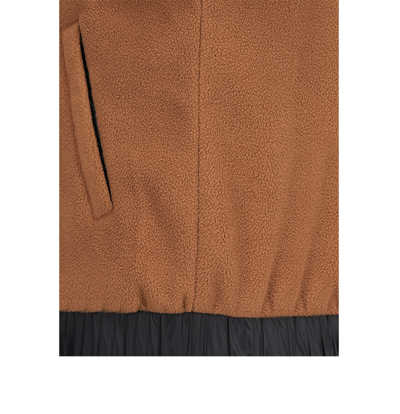 Castelbajac Women's Windproof Fleece Blouson Jumper - Brown
