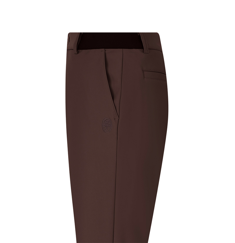 Castelbajac Men's Side Band Standard Fit Pants - Brown