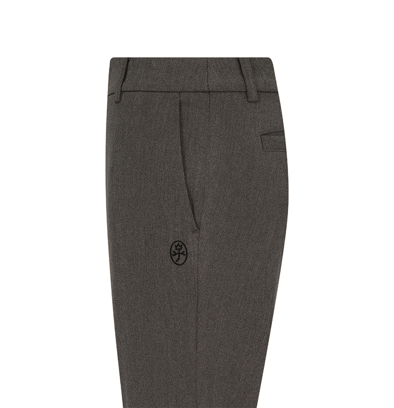 Castelbajac Women's Basic Bootcut Pants - Grey