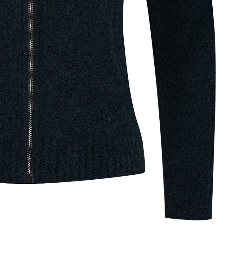 Castelbajac Women's Artwork Embroidered Hybrid Padded Zip-Up Hoodie - Navy