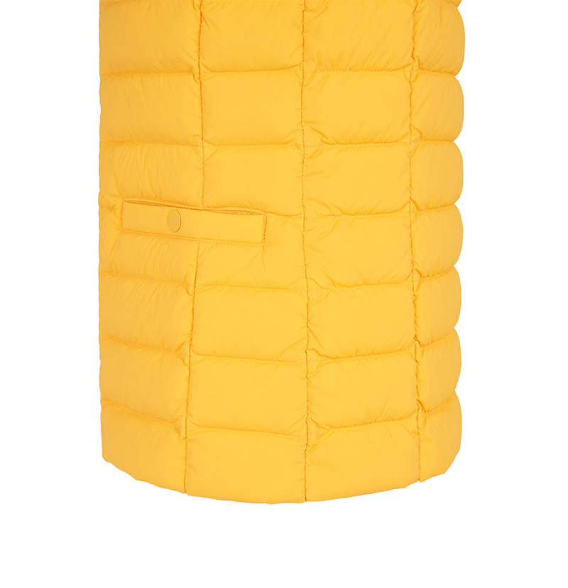 Castelbajac Women's Lightweight Duck Down Padded Vest - Yellow