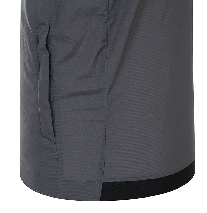 Castelbajac Men's Single-Layer Zip-Up Vest - D/Grey