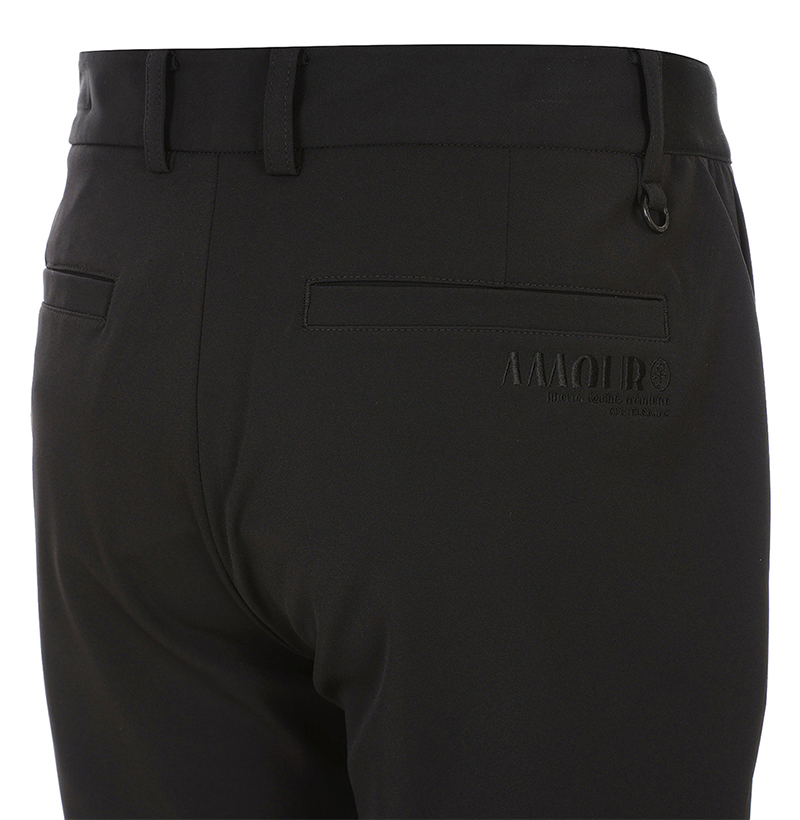 Castelbajac Men's Side Band Standard Pants - Black