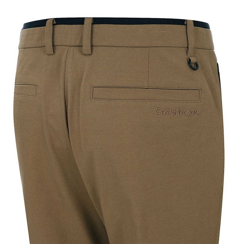Castelbajac Men's Tricot Waffle Knit Pants - 2 Colors