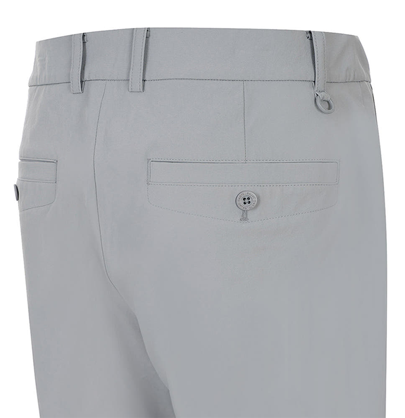 Castelbajac Men's Stretch Cotton-Touch Standard Pants - Grey