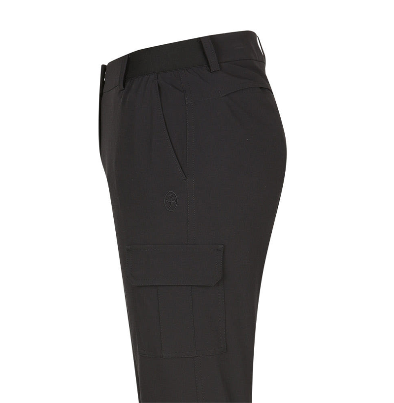 Castelbajac Women's Stretch Cargo Jogger Pants - Black