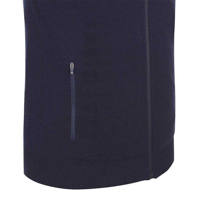 Castelbajac Men's Logo Zip-up Knit Cardigan - 2 Colors