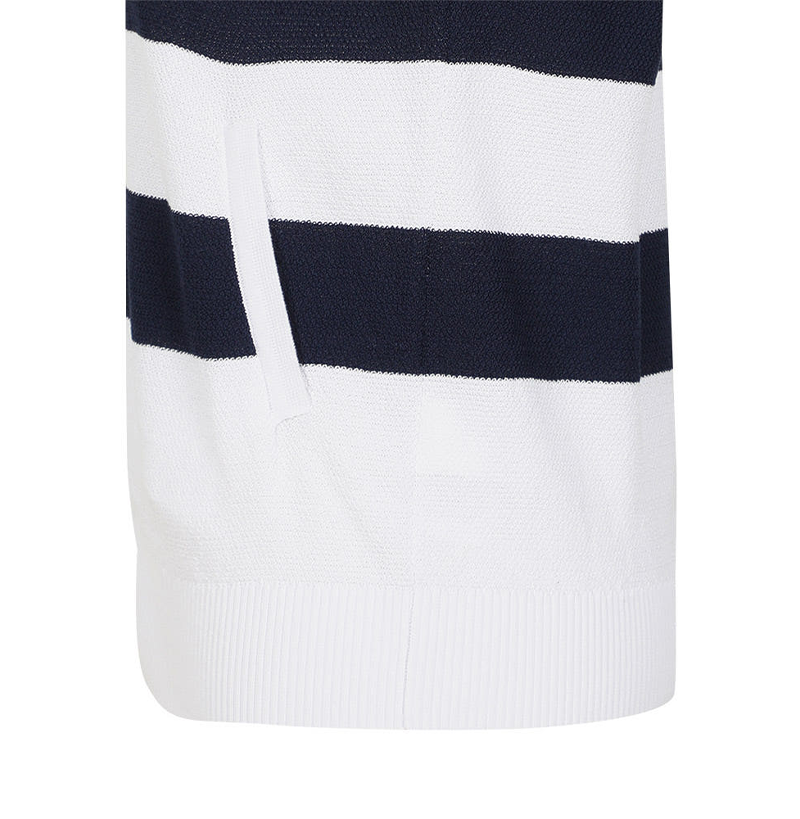 Castelbajac Women's Striped Hooded Zip-Up Knit Cardigan - 2 Colors