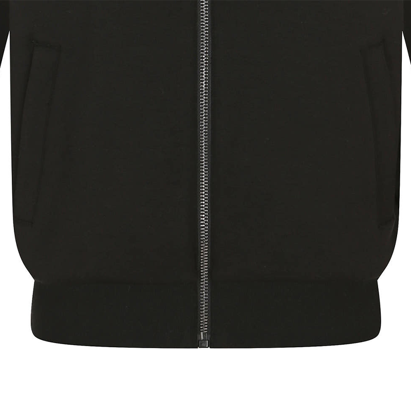 Castelbajac Women's Hooded Contrast Tape Zip-Up Cardigan - Black
