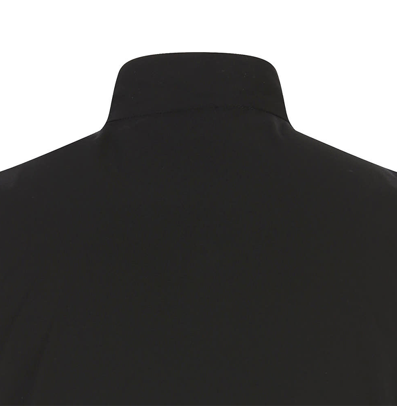 Castelbajac Men's Polyester Single-Layer Zip-Up Vest - Black