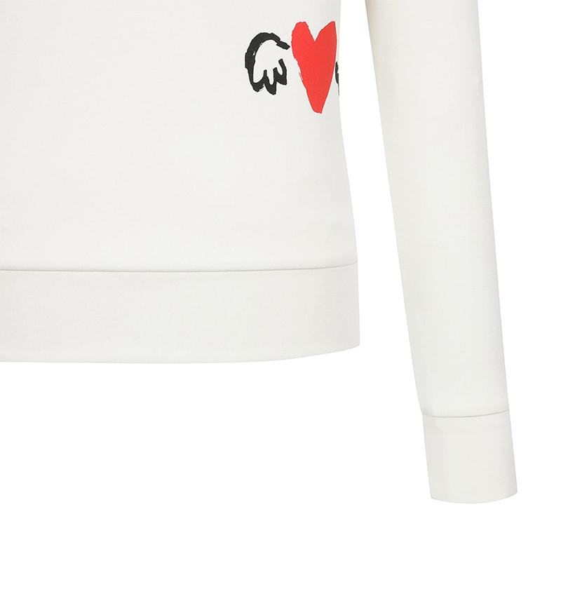 Castelbajac Women's Artwork Print Round T-Shirt - Ivory
