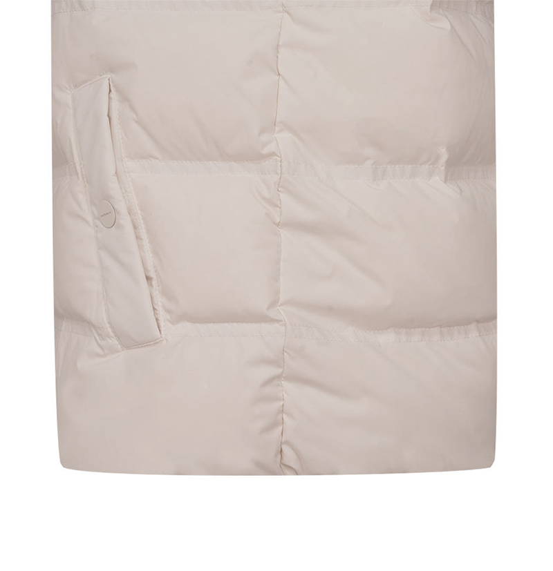 Castelbajac Women's Fur Duck Down Padding - Ivory