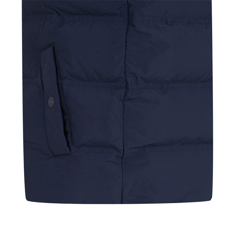 Castelbajac Women's Fur Duck Down Padding - Navy