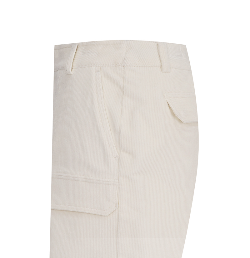 Castelbajac Women's Corduroy Shorts - Ivory