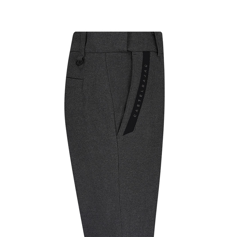 Castelbajac Men's Pocket Point Fleece Pants - Charcoal