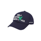 Castelbajac Men's Slogan Embroidery Point Ball Cap - Navy