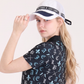 Castelbajac Women's Ribbon Point Mesh Ball Cap - White