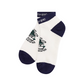 Castelbajac Men's Color Block Character Ankle Socks - Navy