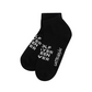 Castelbajac Men's Season Slogan Point Ankle Socks - Black