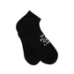 Castelbajac Men's Season Slogan Point Ankle Socks - Black