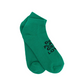 Castelbajac Men's Season Slogan Point Ankle Socks - Green