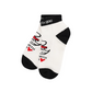 Castelbajac Women's Color Block Character Ankle Socks - Black