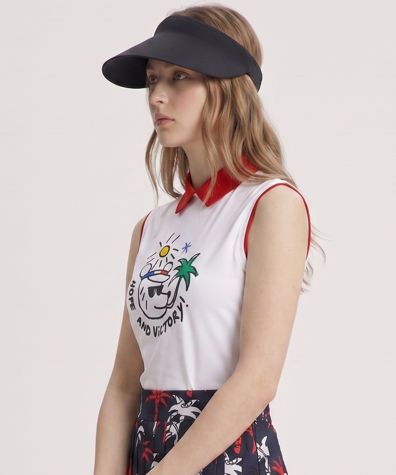 Castelbajac Women's Victory Sleeveless T-Shirt - 2 Colors