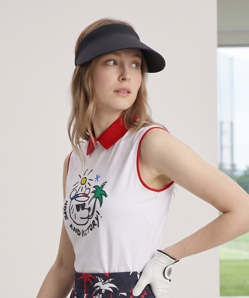 Castelbajac Women's Victory Sleeveless T-Shirt - 2 Colors