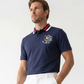 Castelbajac Men's Hope Short-Sleeve Collared T-Shirt - Navy