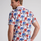 Castelbajac Men's Hope Short-Sleeve Pattern Collared Shirt - 2 Colors