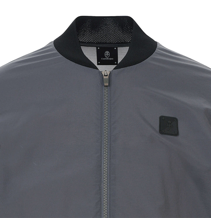 Castelbajac Men's Simple Blouson Single-Layer Jumper - 2 Colors