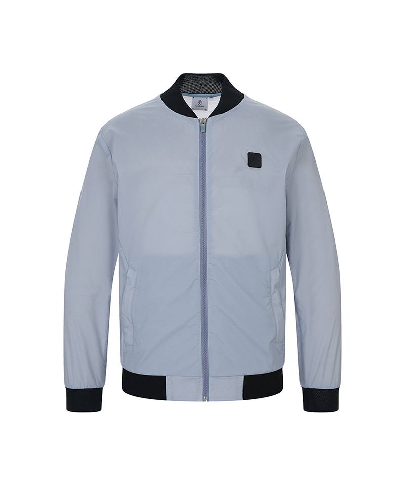 Castelbajac Men's Simple Blouson Single-Layer Jumper - 2 Colors