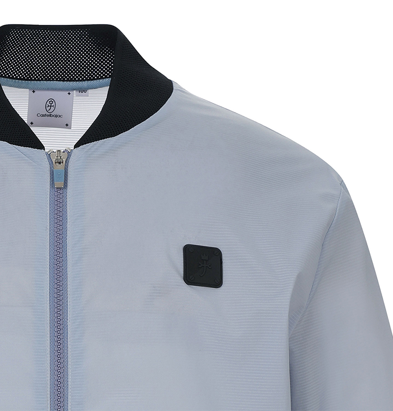 Castelbajac Men's Simple Blouson Single-Layer Jumper - 2 Colors