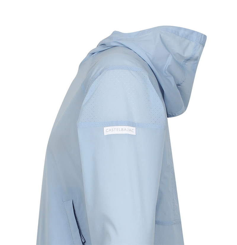 Castelbajac Women's Rib Knit Perforated Hooded Jumper - 3 Colors